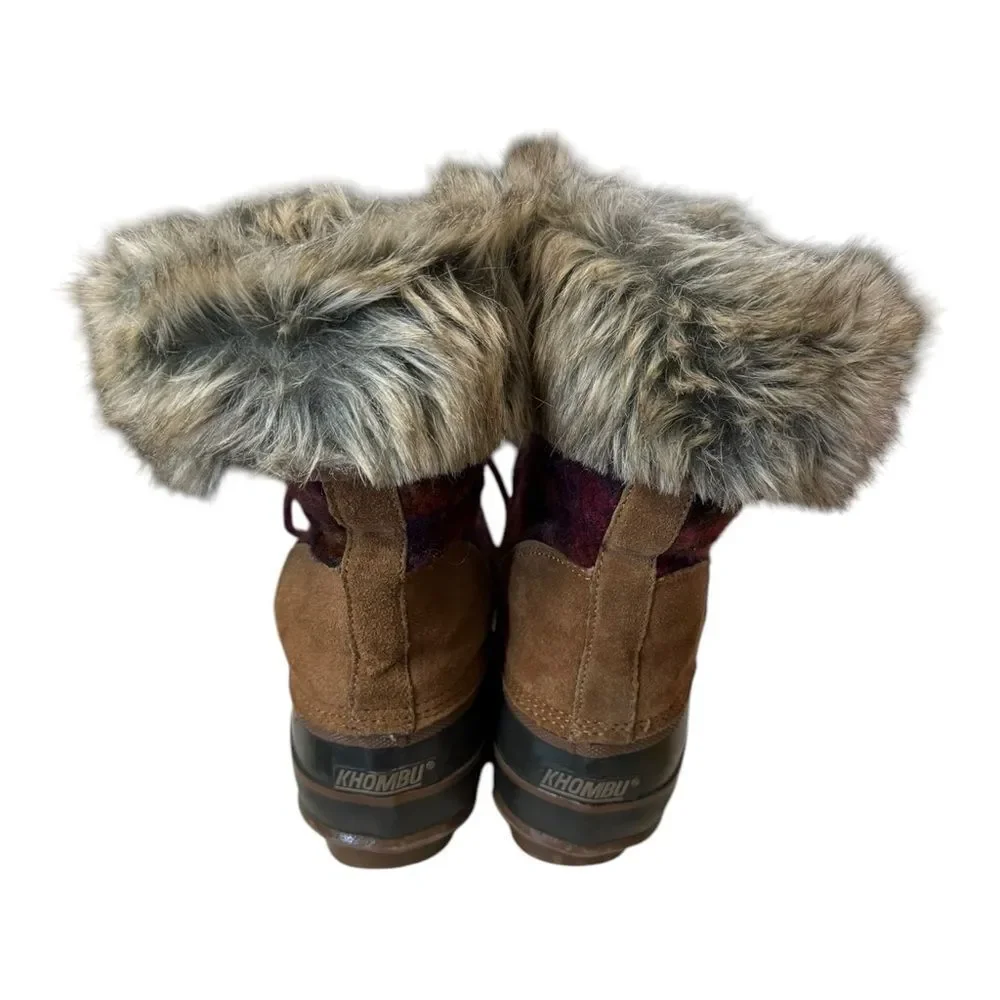 Khombu Julliard Women's Pac Sweater Boots 8